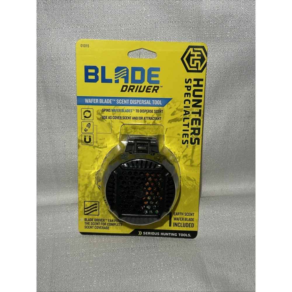 Hunters Specialties 01015 Blade Driver Scent Dispenser w/1 Fresh Earth Wafer